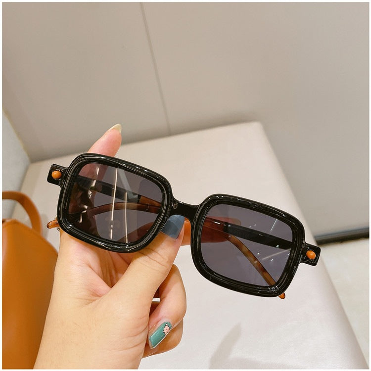 Wholesale Small Square Frame UV Protection PC Sunglasses